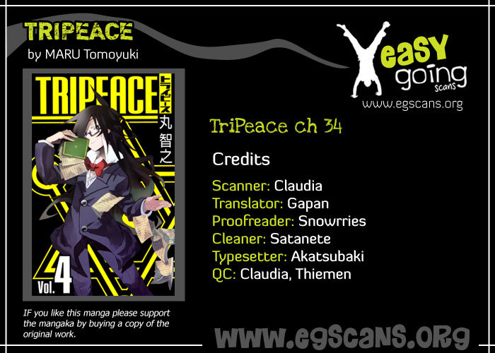 Tripeace Chapter 34 page 1 - Chapter 34: Man and Woman?