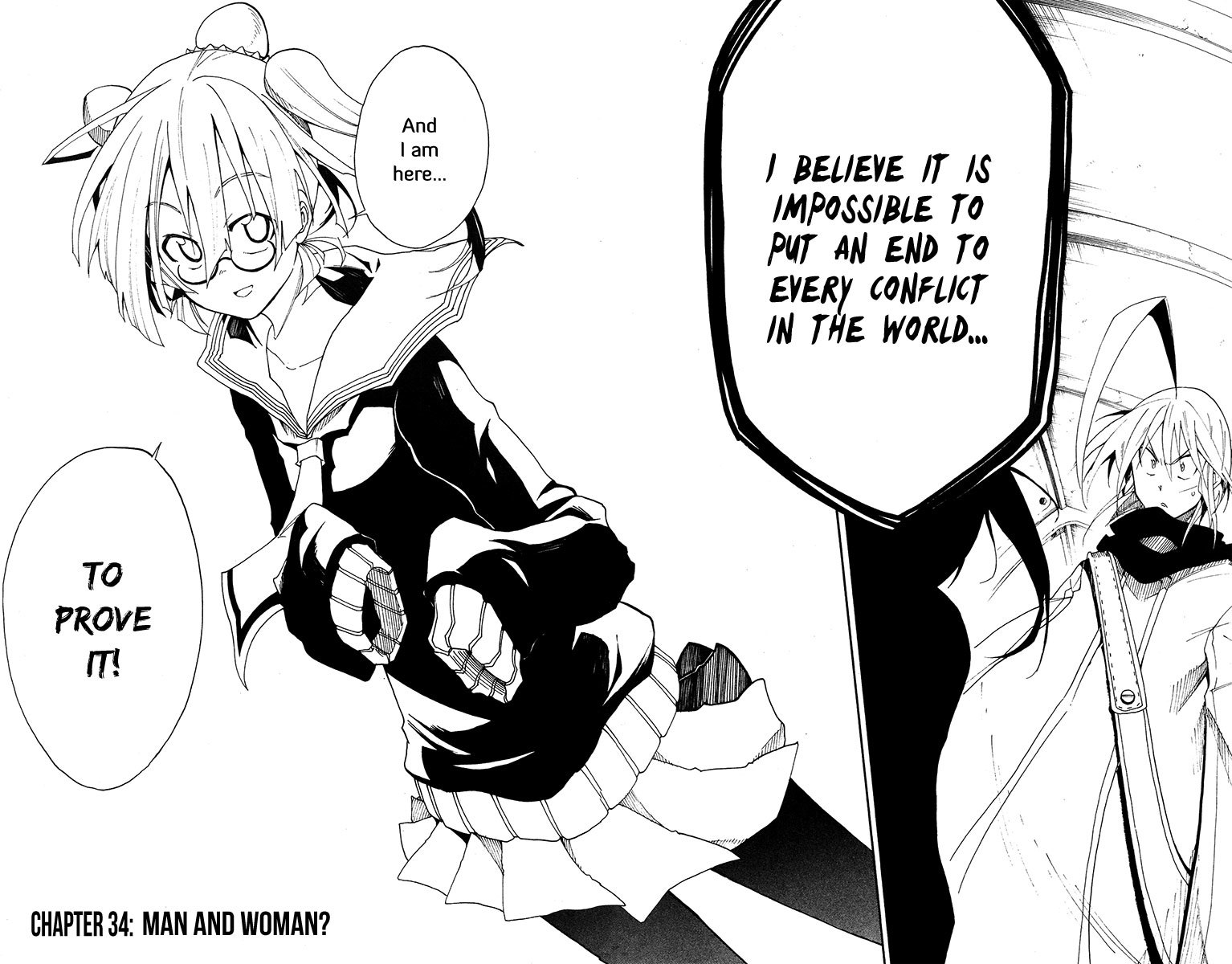 Tripeace Chapter 34 page 3 - Chapter 34: Man and Woman?