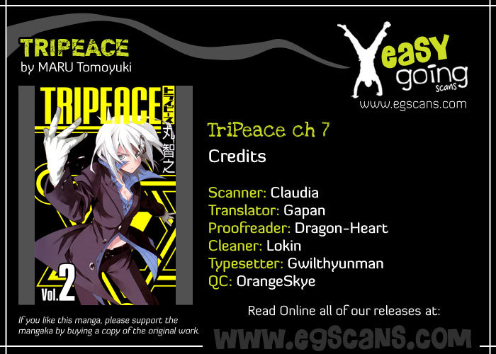 Tripeace Chapter 7 page 1 - Chapter 7: I Can't Always Lose!