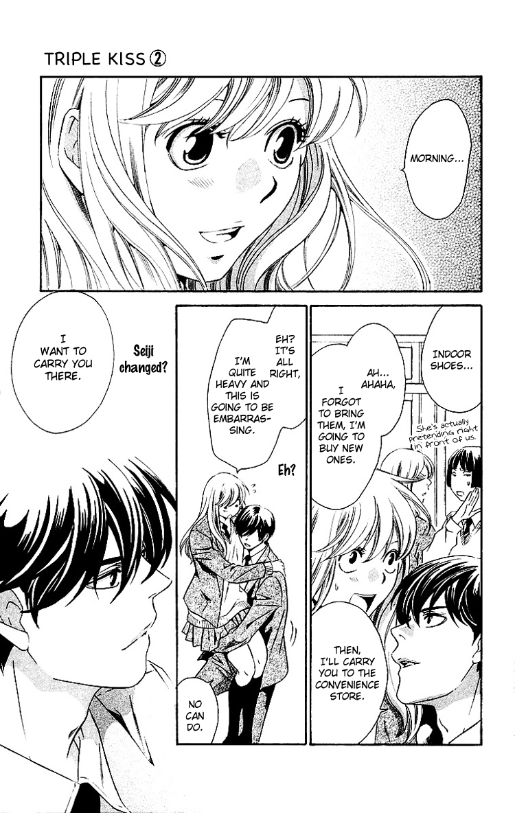 Triple Kiss Chapter 6.2 page 8 - Chapter 6 v2 : Story 6