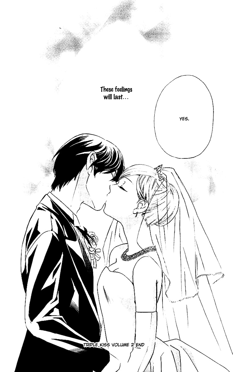 Triple Kiss Chapter 8.2 page 44 - Chapter 8 v2 : Story 8 [End]