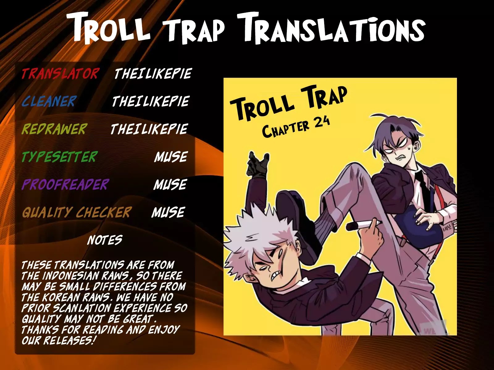 Troll Trap Chapter 24 page 1 - Chapter 24