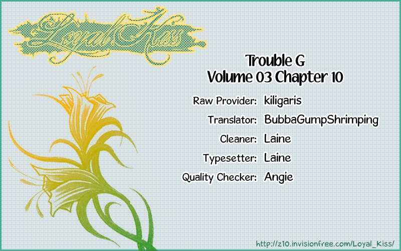 Trouble G Chapter 10 page 1 - Chapter 10