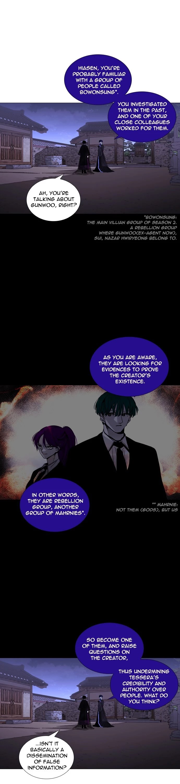 Trump Chapter 305 page 1 - Chapter 305: [Season4] Ep. 51