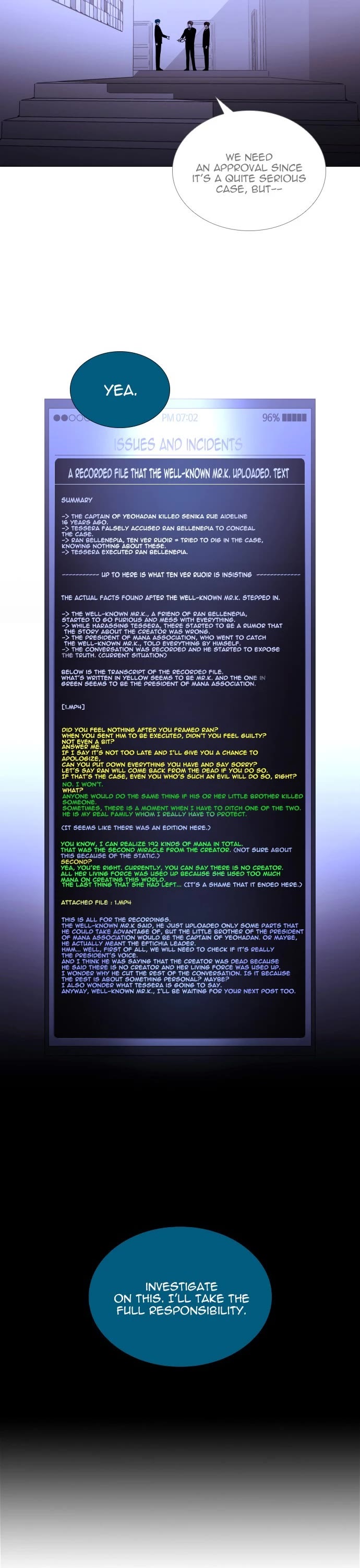 Trump Chapter 376 page 2 - Chapter 376: [Season4] Ep. 122