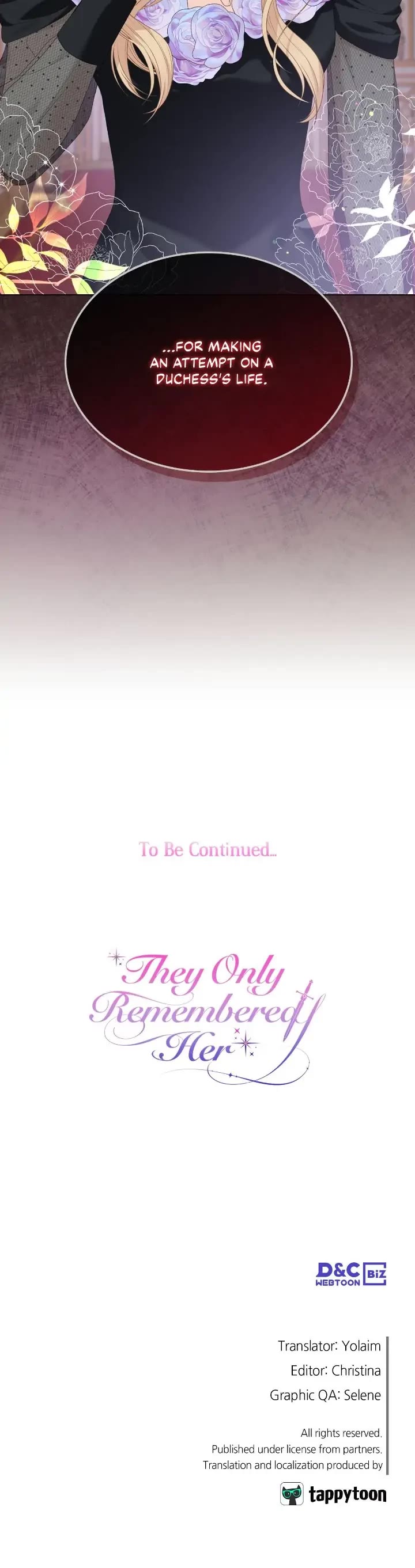 Truthfully, They Only Remembered Her Chapter 100 page 25 - Chapter 100