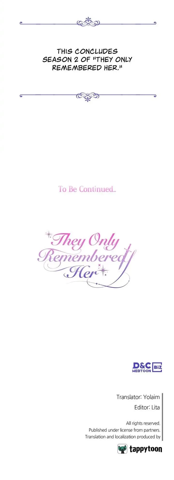 Truthfully, They Only Remembered Her Chapter 68 page 28 - Chapter 68: (Season 2 Finale)