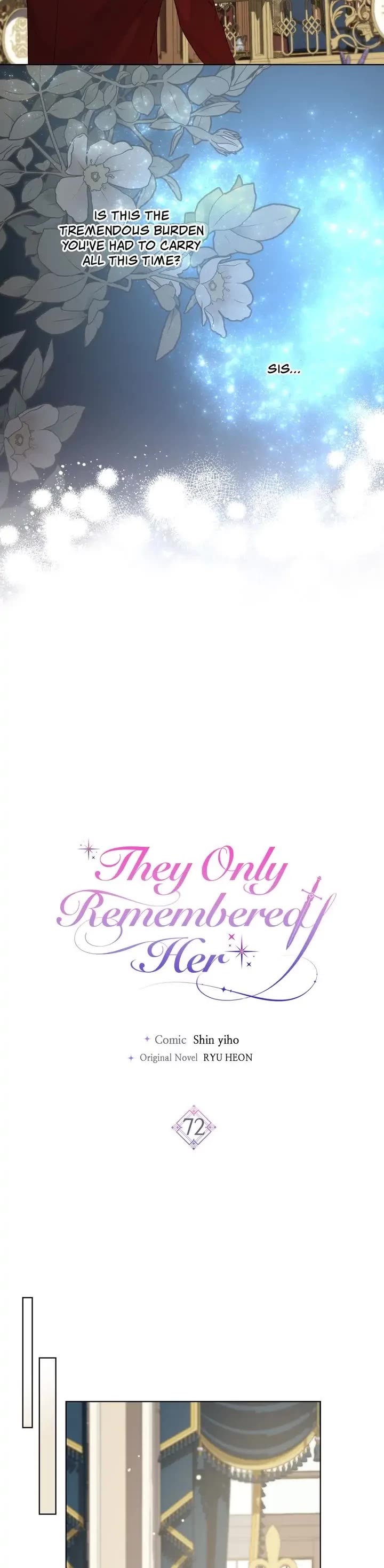 Truthfully, They Only Remembered Her Chapter 72 page 4 - Chapter 72