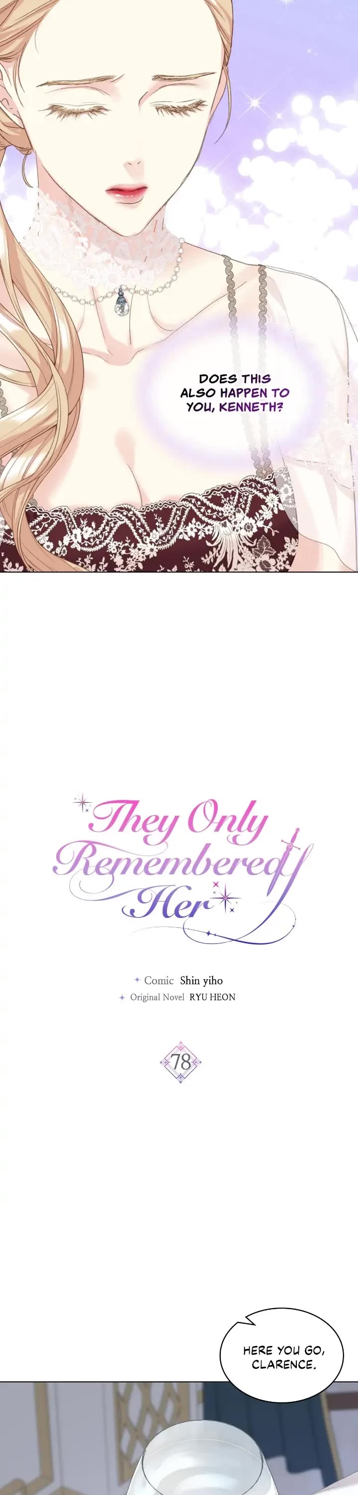 Truthfully, They Only Remembered Her Chapter 78 page 7 - Chapter 78