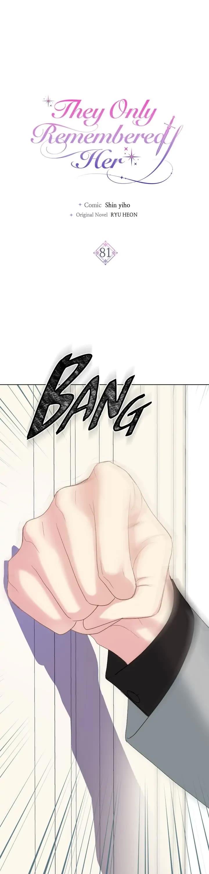 Truthfully, They Only Remembered Her Chapter 81 page 1 - Chapter 81