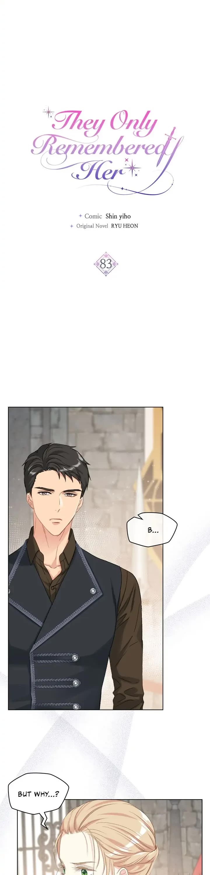 Truthfully, They Only Remembered Her Chapter 83 page 2 - Chapter 83