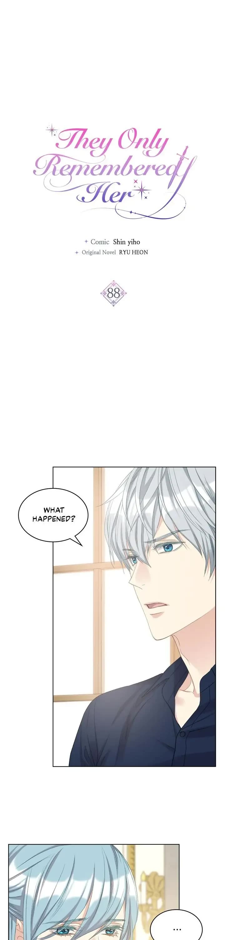 Truthfully, They Only Remembered Her Chapter 88 page 1 - Chapter 88: (Season 3 Finale)