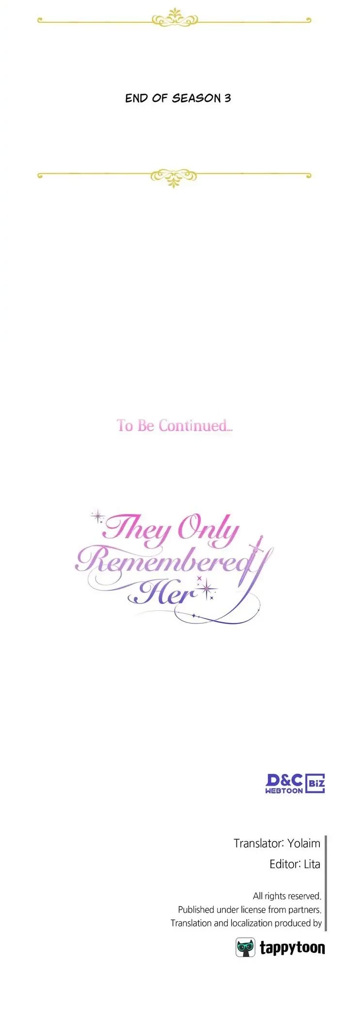 Truthfully, They Only Remembered Her Chapter 88 page 30 - Chapter 88: (Season 3 Finale)