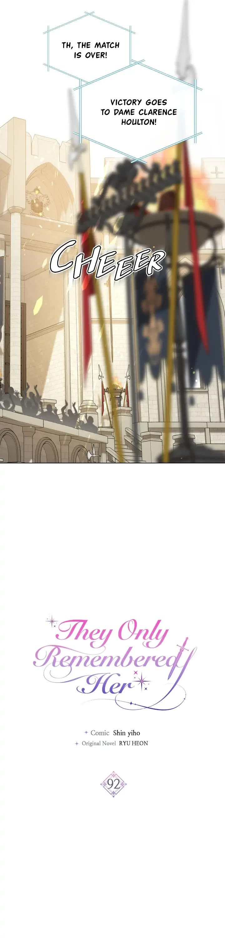 Truthfully, They Only Remembered Her Chapter 92 page 6 - Chapter 92