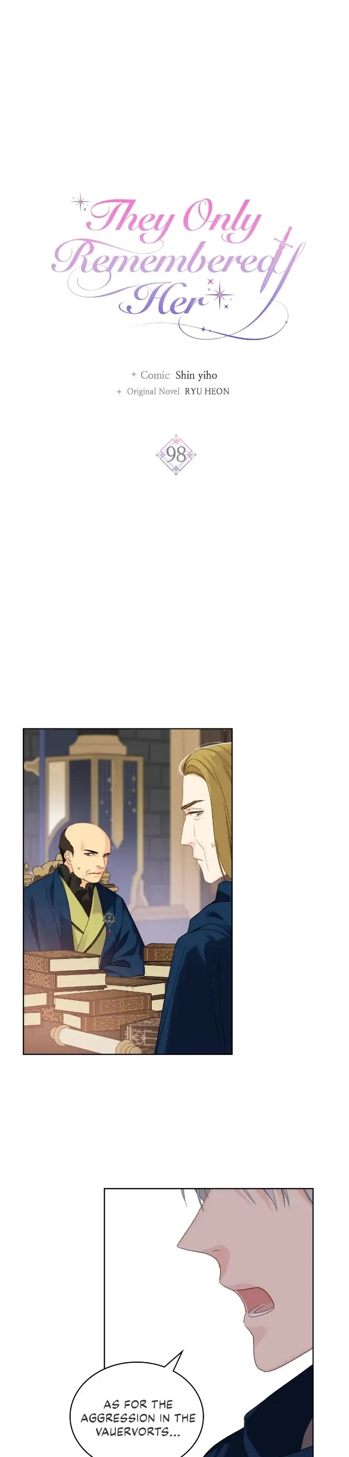 Truthfully, They Only Remembered Her Chapter 98 page 1 - Chapter 98