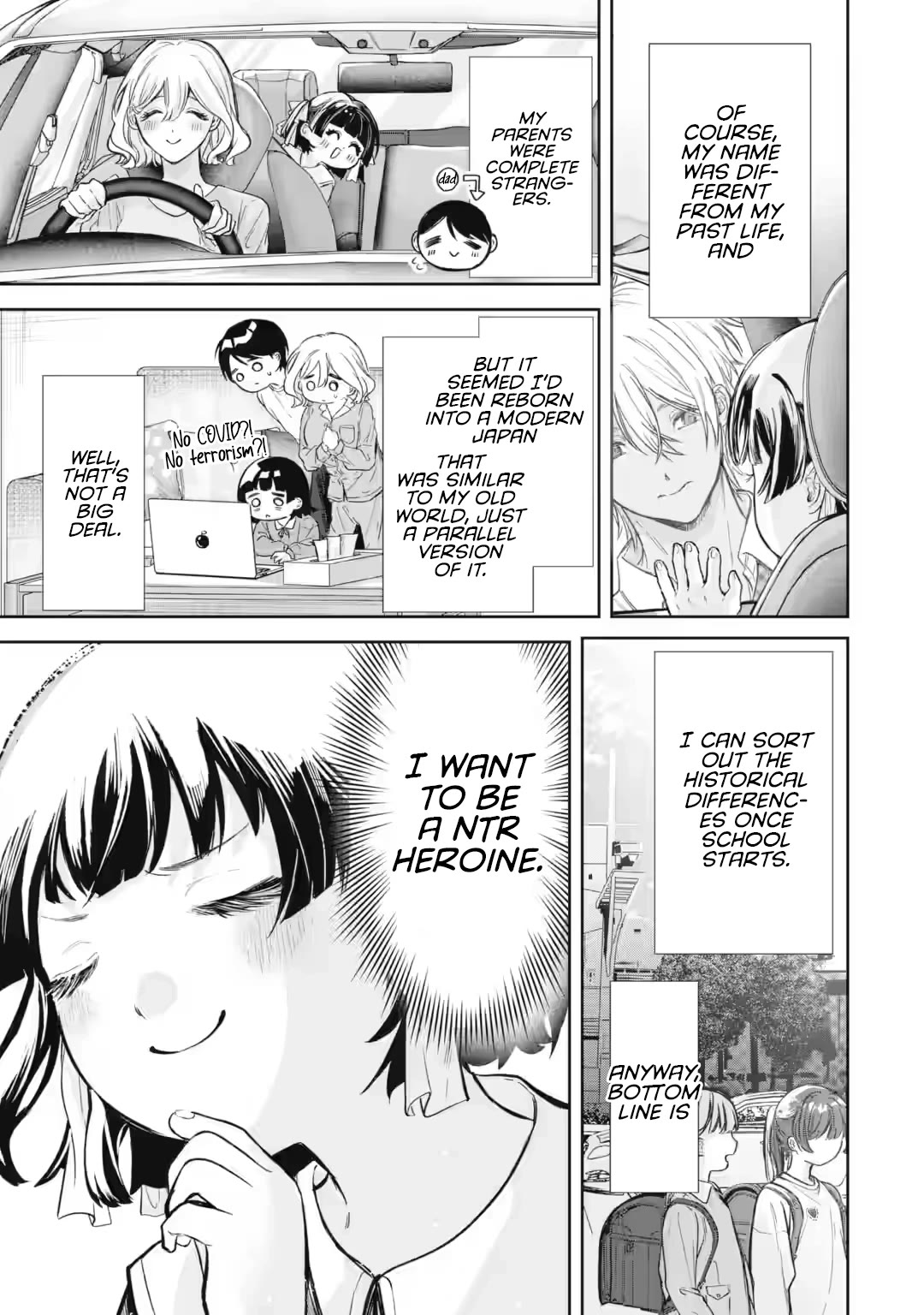 TS Reincarnated Beauty Netora Reiko Wants to Be NTR’d Chapter 1 page 12 - Chapter 1: I Will Be the NTR Heroine