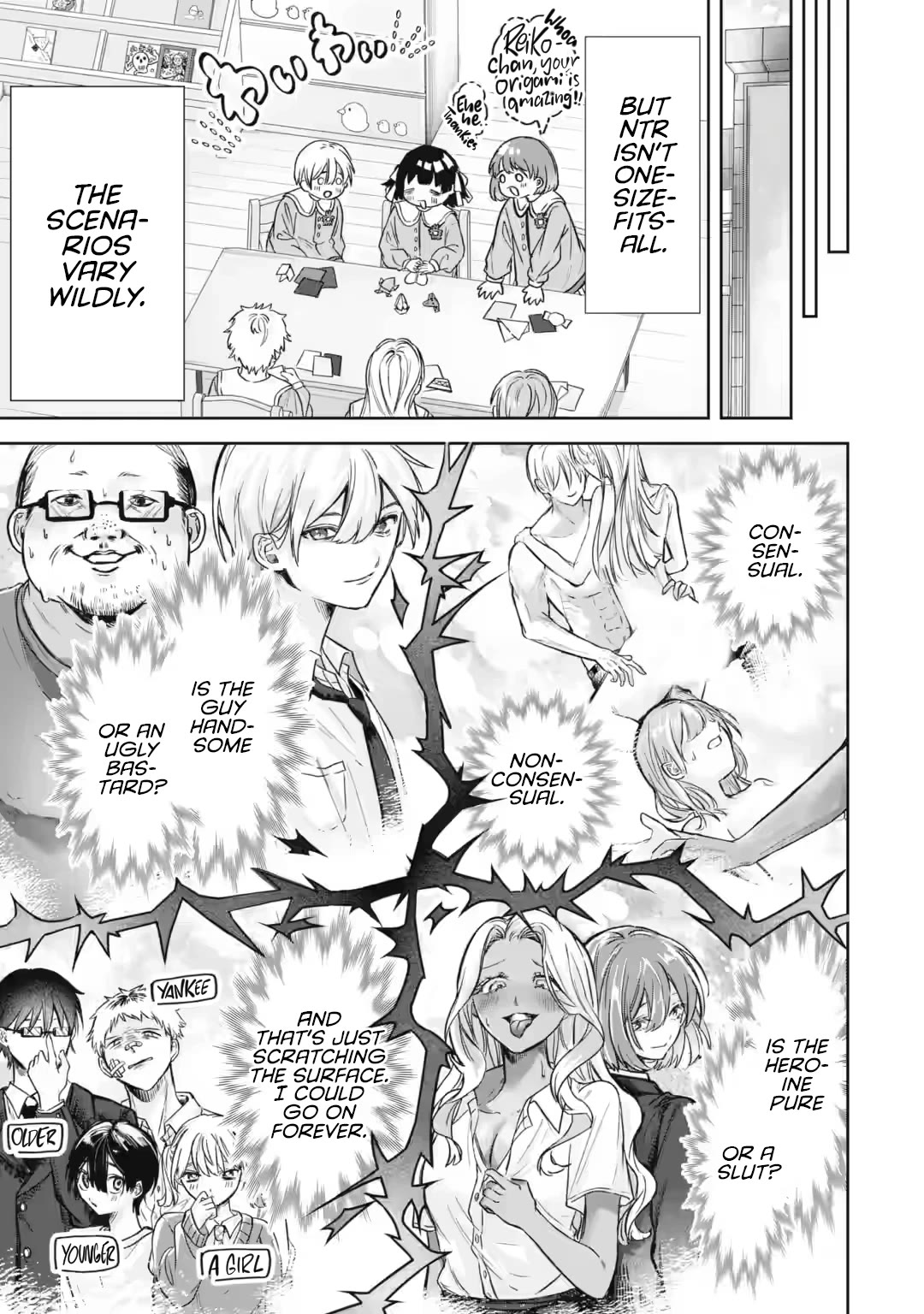 TS Reincarnated Beauty Netora Reiko Wants to Be NTR’d Chapter 1 page 14 - Chapter 1: I Will Be the NTR Heroine