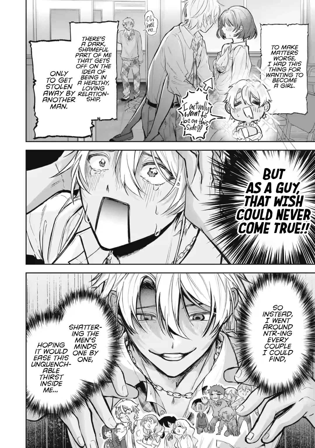 TS Reincarnated Beauty Netora Reiko Wants to Be NTR’d Chapter 1 page 4 - Chapter 1: I Will Be the NTR Heroine