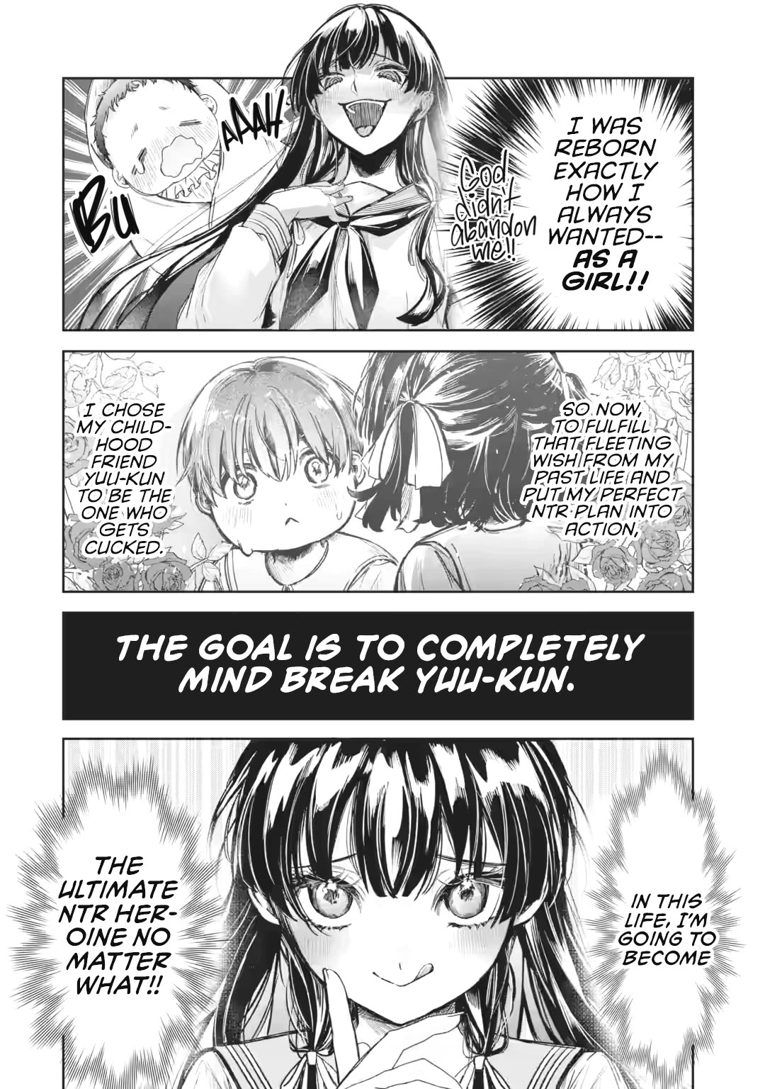 TS Reincarnated Beauty Netora Reiko Wants to Be NTR’d Chapter 2 page 2 - Chapter 2: The Growing List of Victims