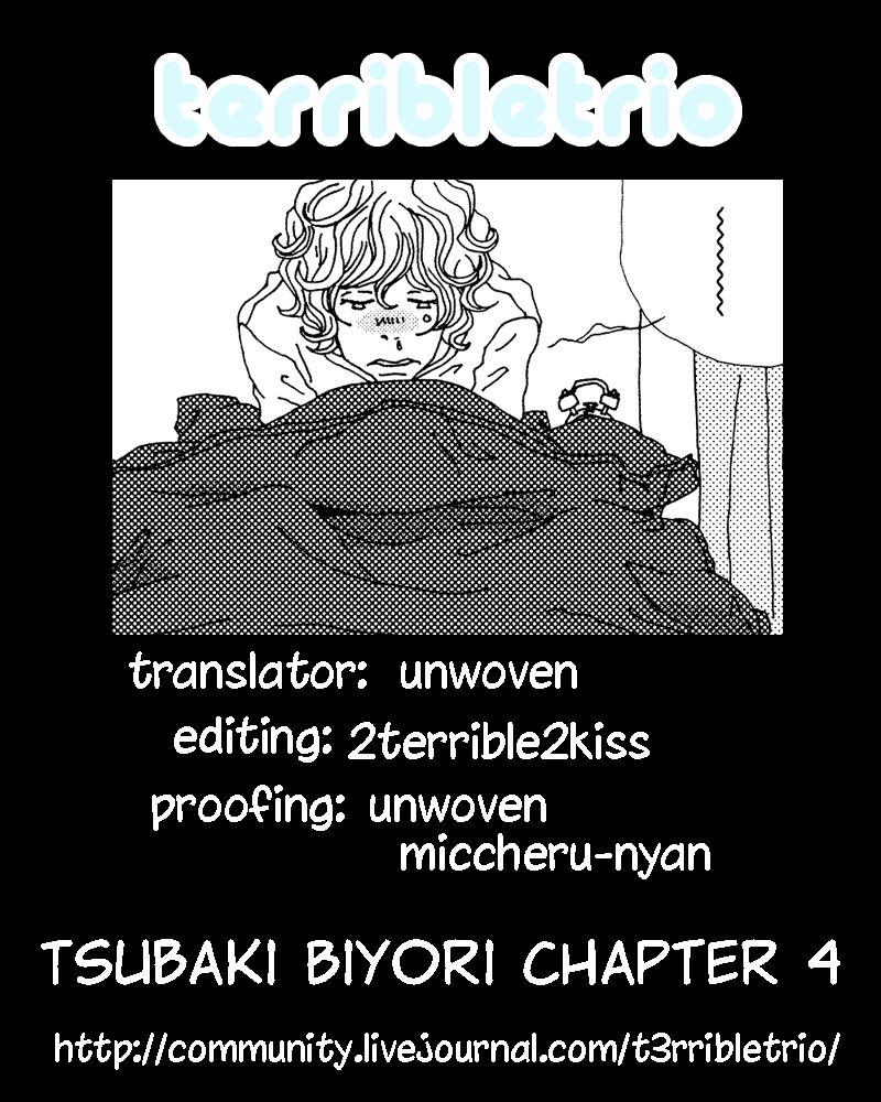 Tsubaki Biyori Chapter 4 page 1 - Chapter 4: Winter Town
