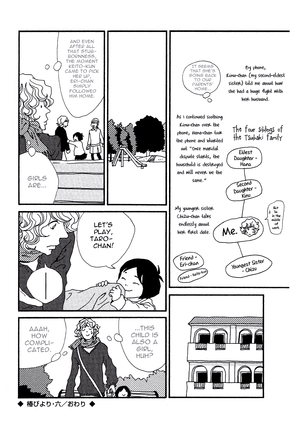 Tsubaki Biyori Chapter 6 page 8 - Chapter 6: Women