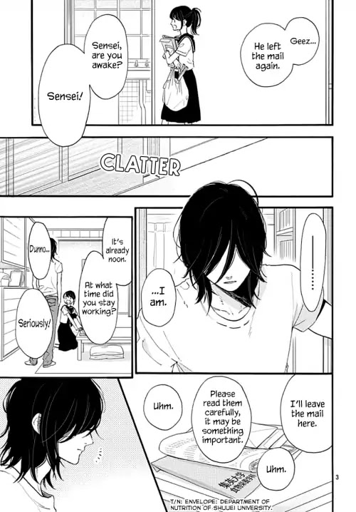 Tsubaki-chou Lonely Planet Chapter 72 page 3 - Chapter 72