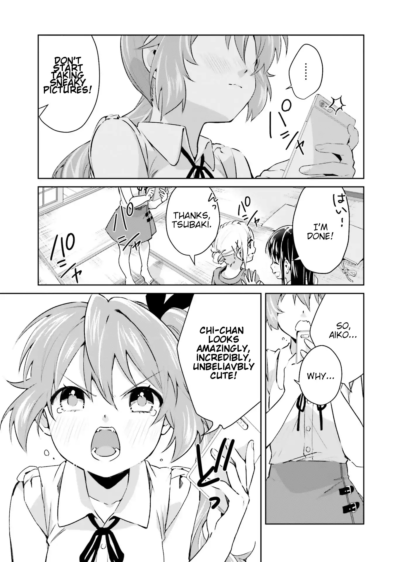 Tsubaki-sama didn't bloom yet! Chapter 14 page 11 - Chapter 14