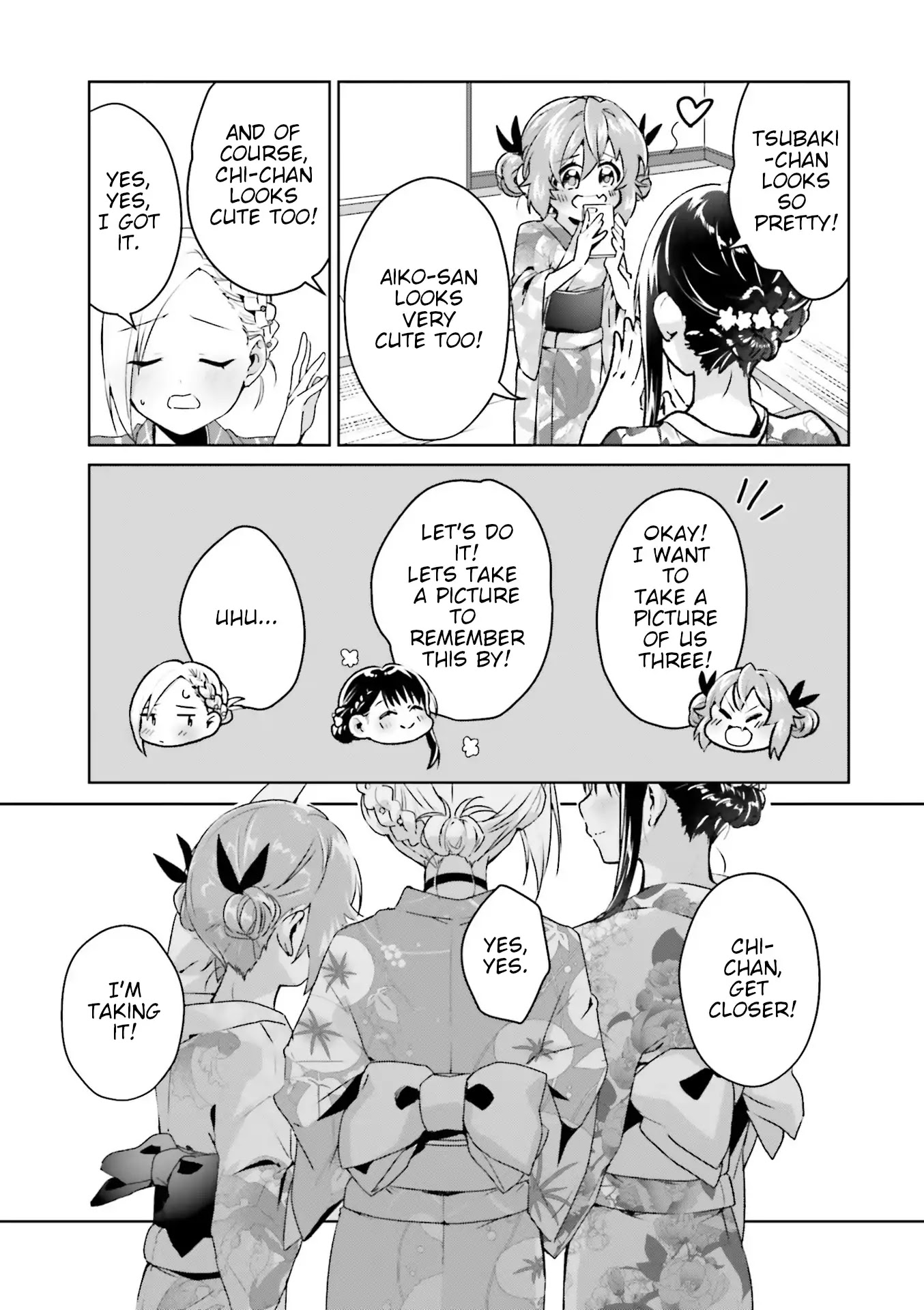Tsubaki-sama didn't bloom yet! Chapter 14 page 21 - Chapter 14