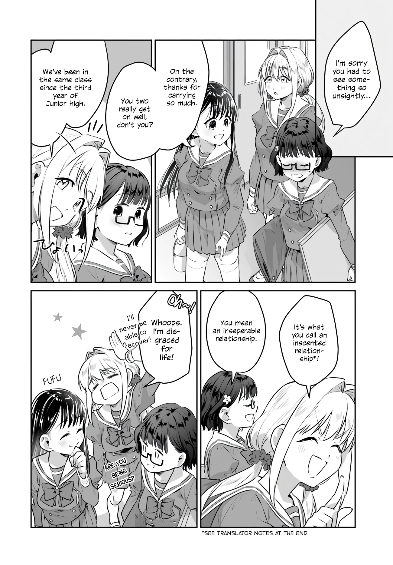 Tsubaki-sama didn't bloom yet! Chapter 19 page 8 - Chapter 19