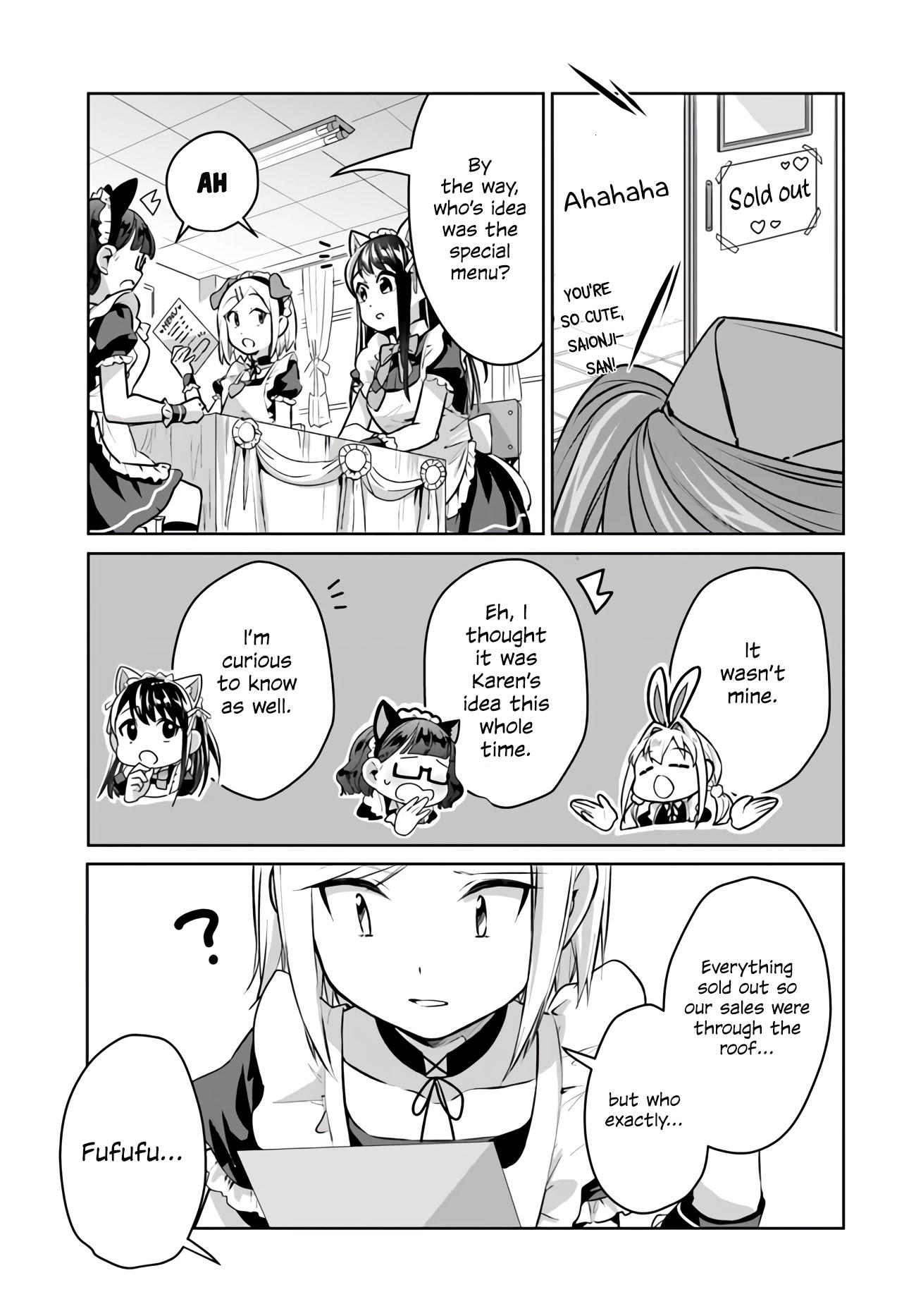 Tsubaki-sama didn't bloom yet! Chapter 20 page 21 - Chapter 20