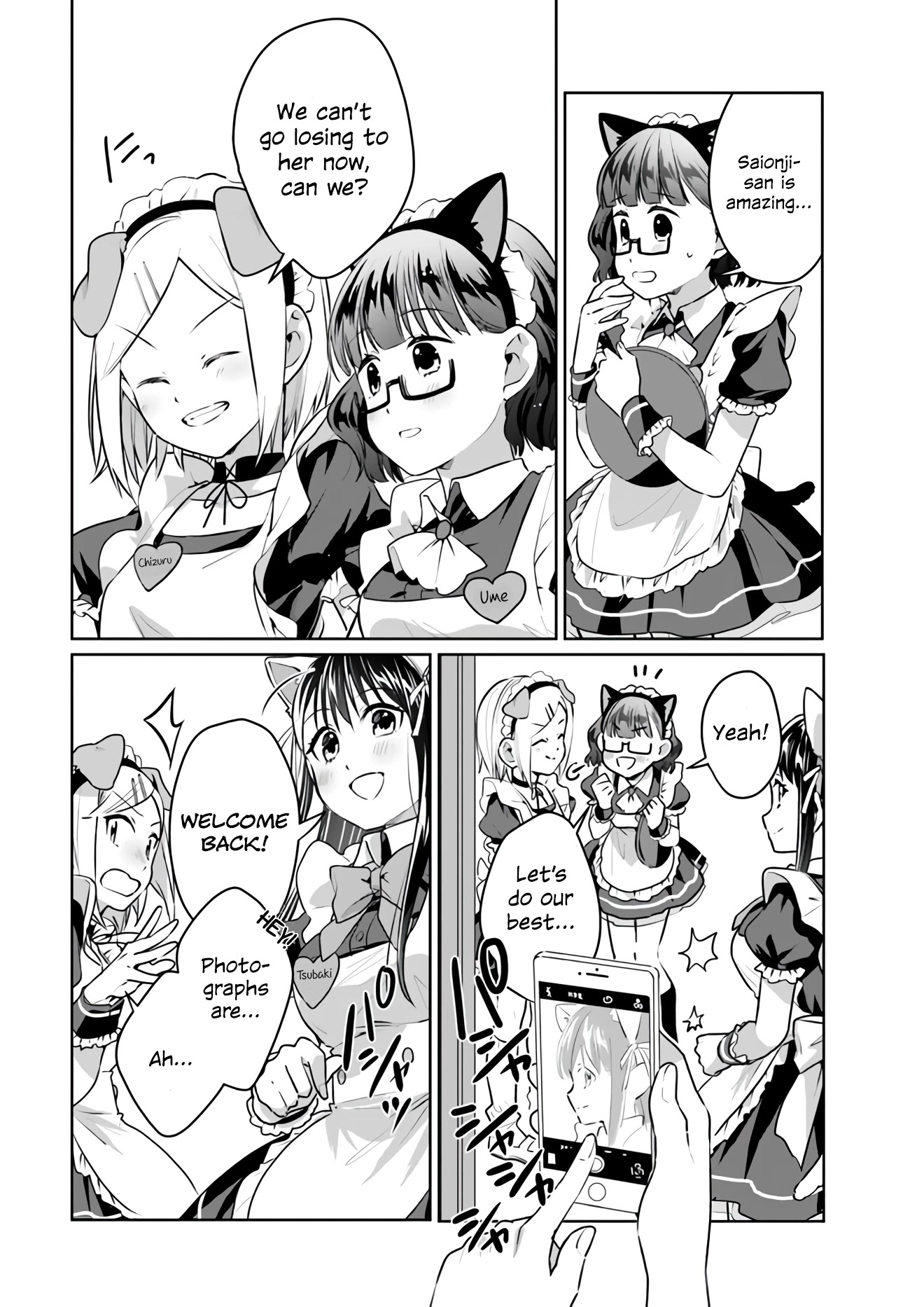 Tsubaki-sama didn't bloom yet! Chapter 20 page 8 - Chapter 20