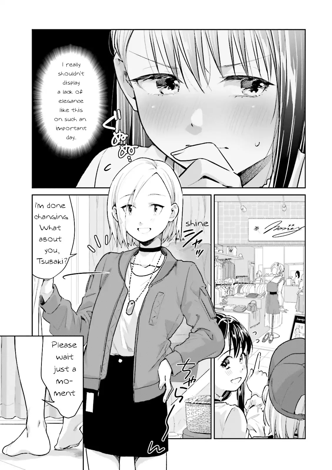 Tsubaki-sama didn't bloom yet! Chapter 8 page 11 - Chapter 8