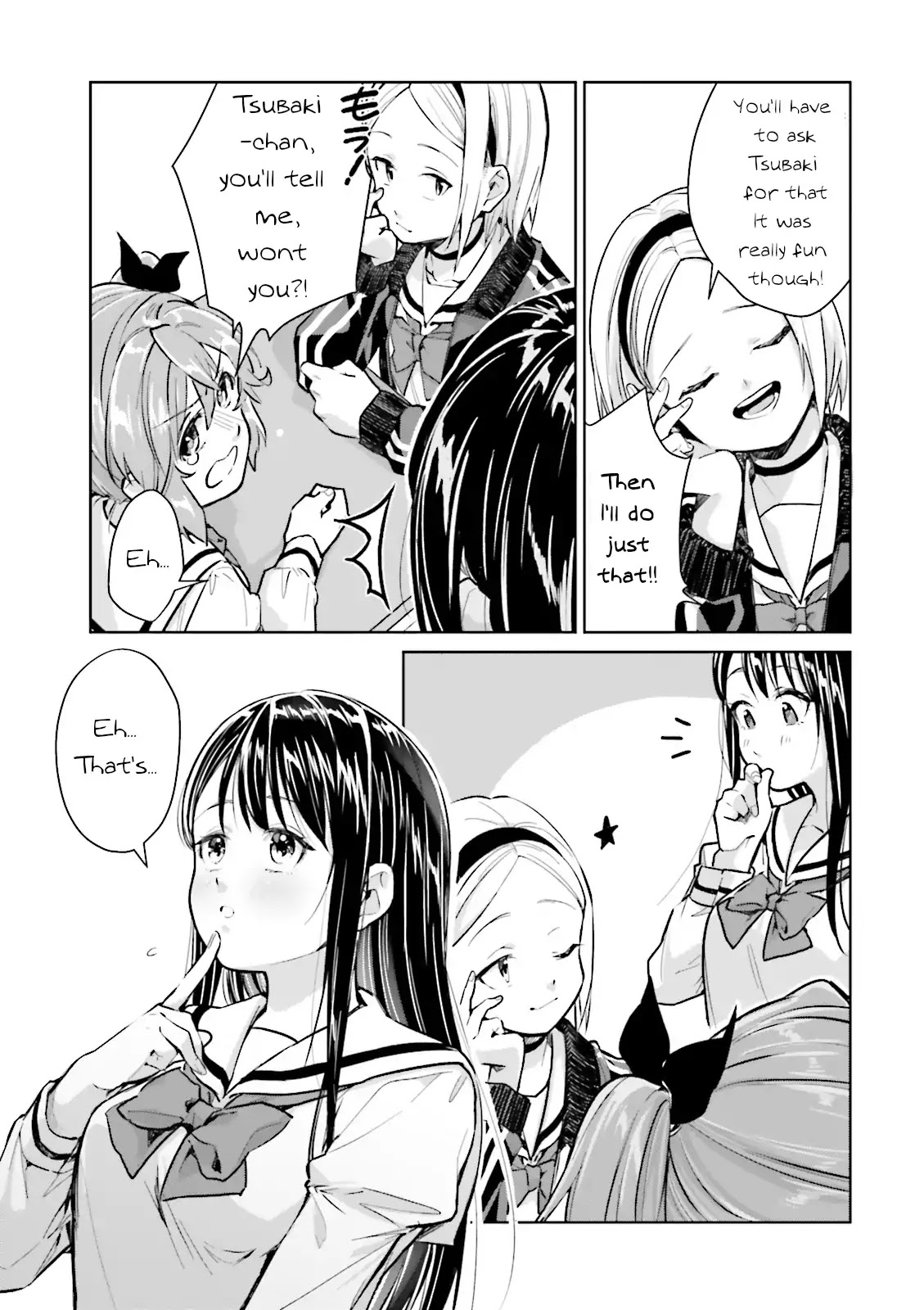 Tsubaki-sama didn't bloom yet! Chapter 8 page 21 - Chapter 8