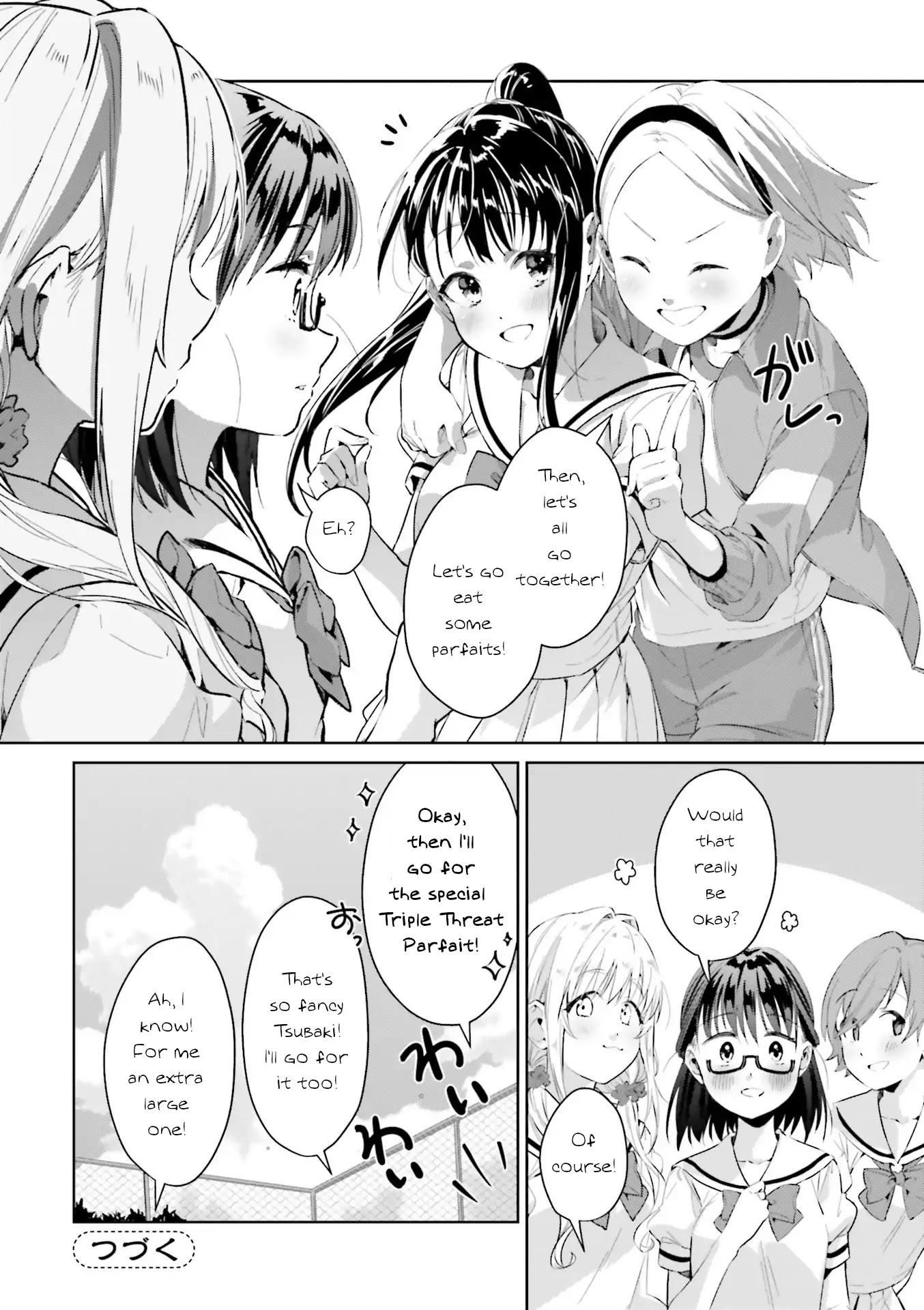 Tsubaki-sama didn't bloom yet! Chapter 9 page 18 - Chapter 9