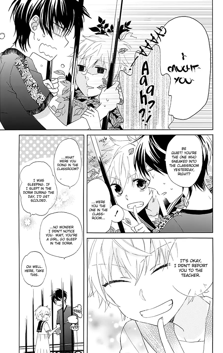Tsubakisaka Tricolor Chapter 1 page 14 - Chapter 1