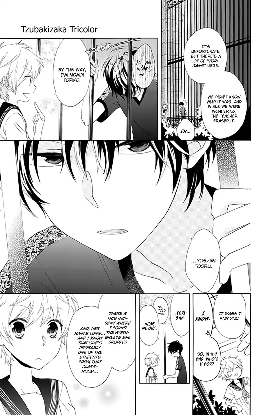Tsubakisaka Tricolor Chapter 1 page 16 - Chapter 1
