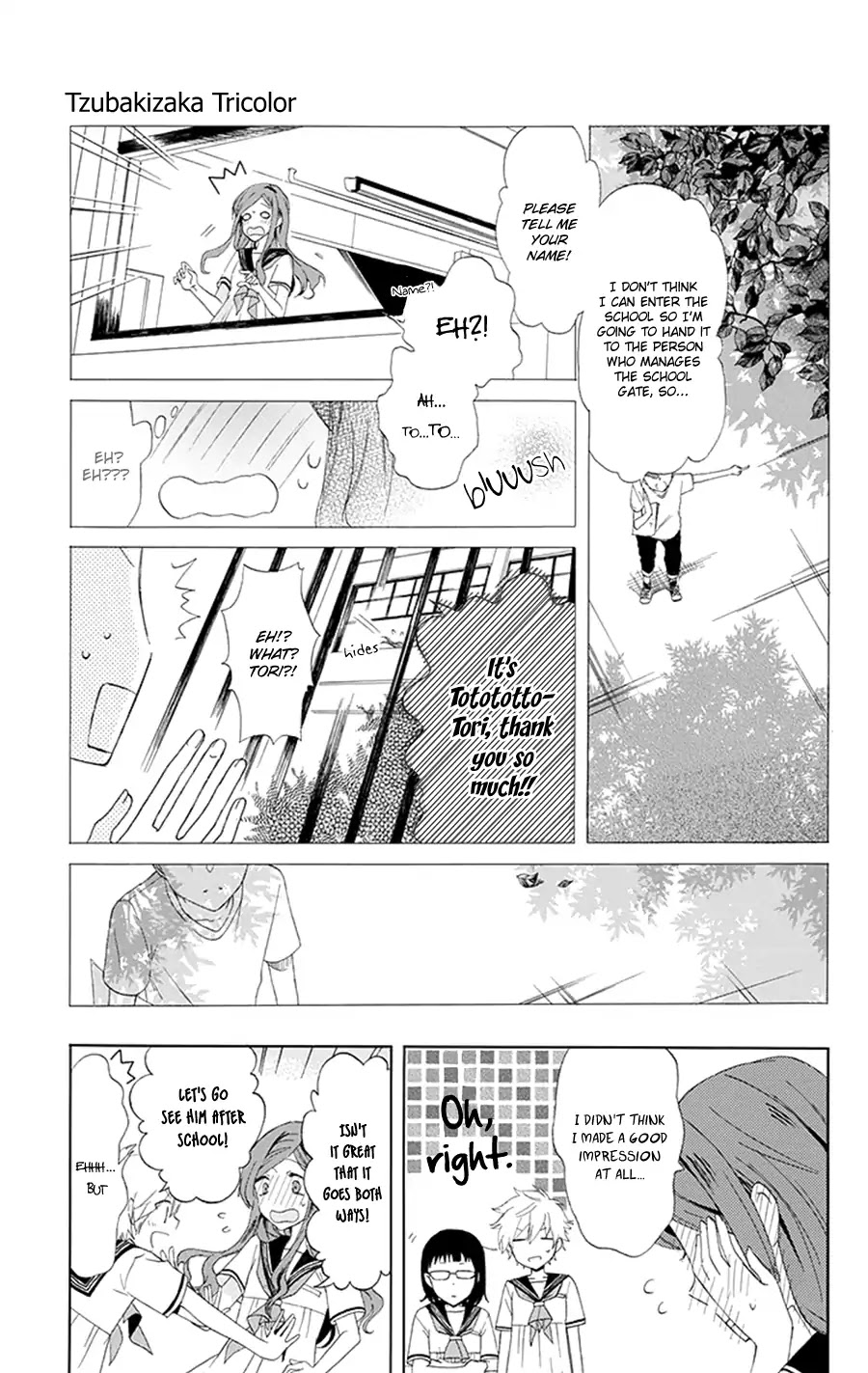 Tsubakisaka Tricolor Chapter 1 page 20 - Chapter 1