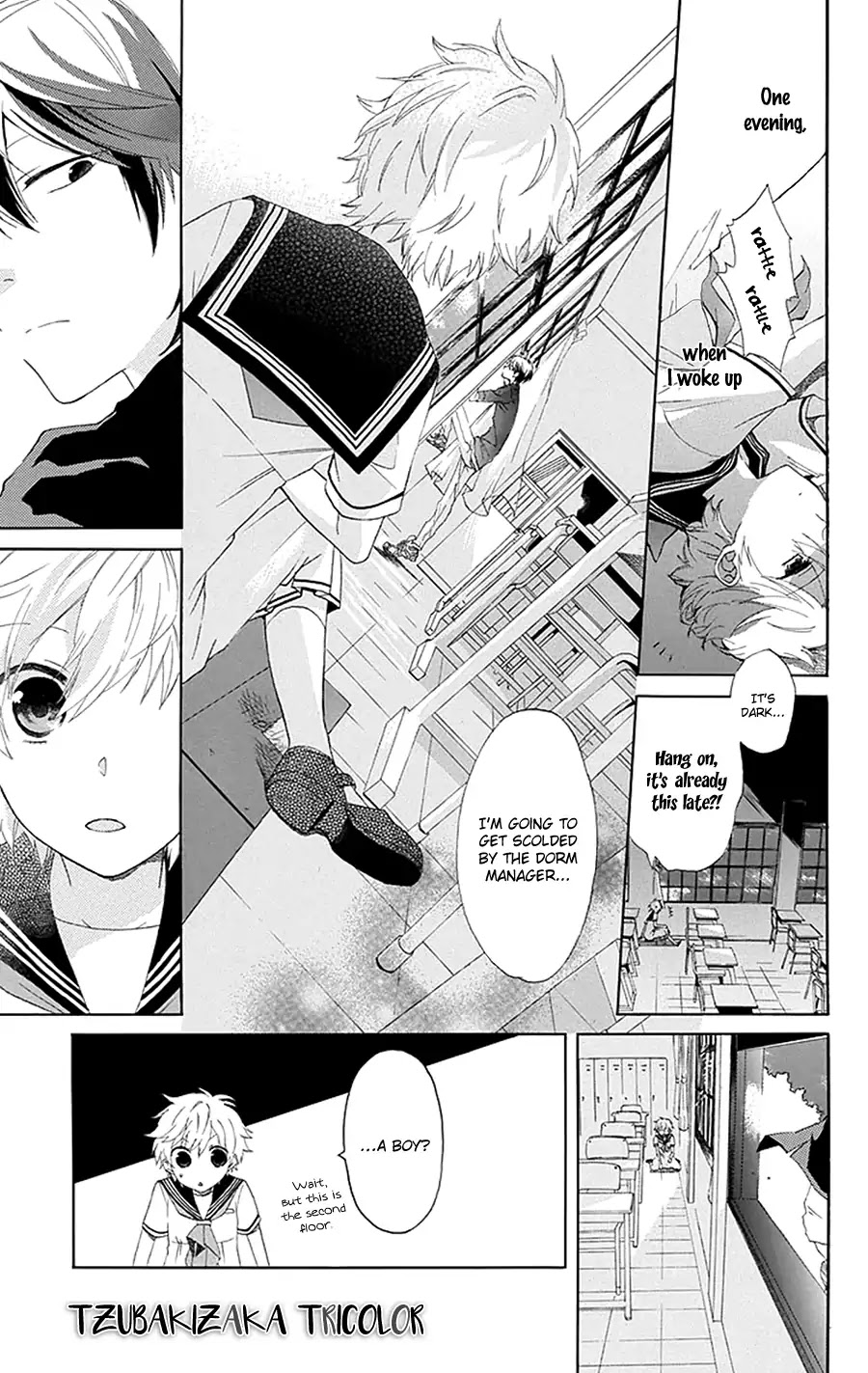 Tsubakisaka Tricolor Chapter 1 page 6 - Chapter 1