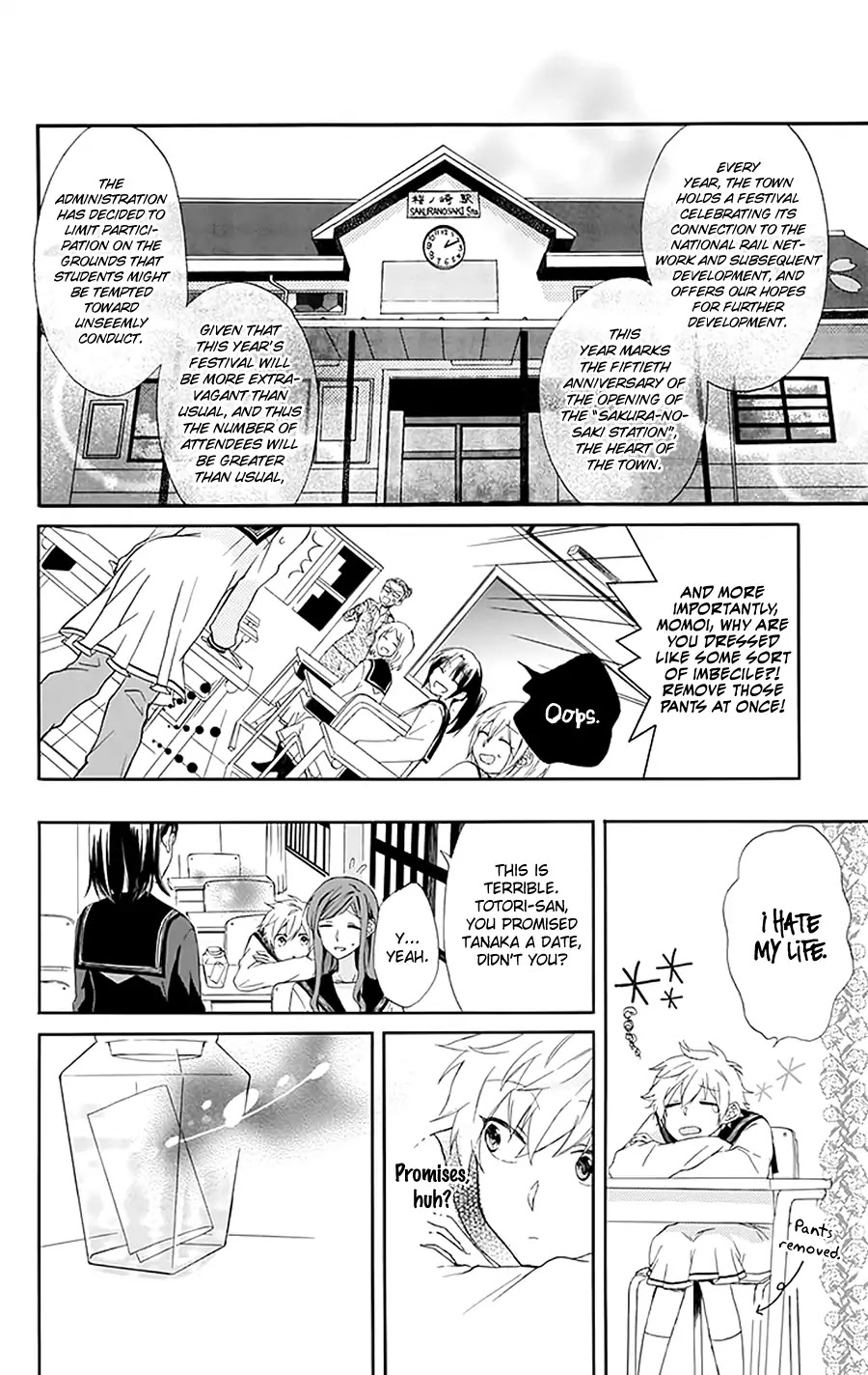 Tsubakisaka Tricolor Chapter 2 page 10 - Chapter 2