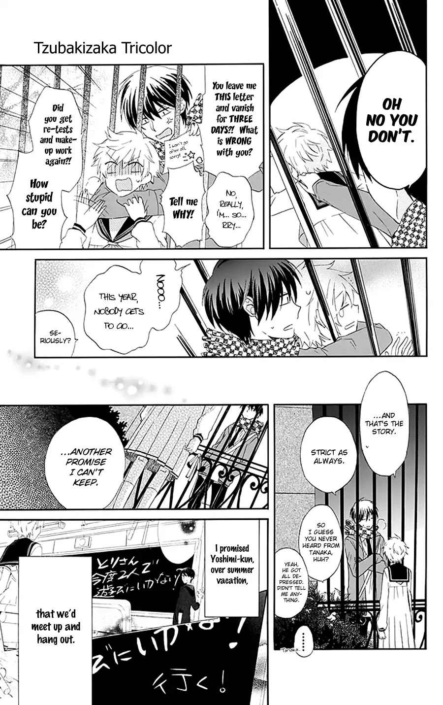 Tsubakisaka Tricolor Chapter 2 page 13 - Chapter 2