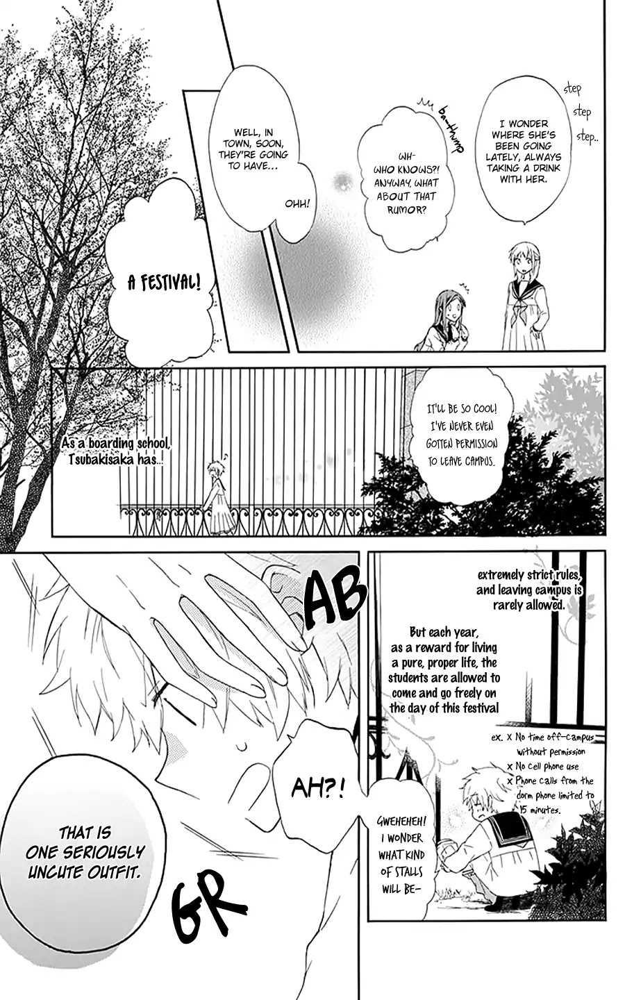 Tsubakisaka Tricolor Chapter 2 page 7 - Chapter 2