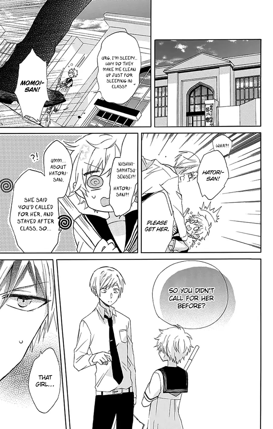 Tsubakisaka Tricolor Chapter 3 page 33 - Chapter 3