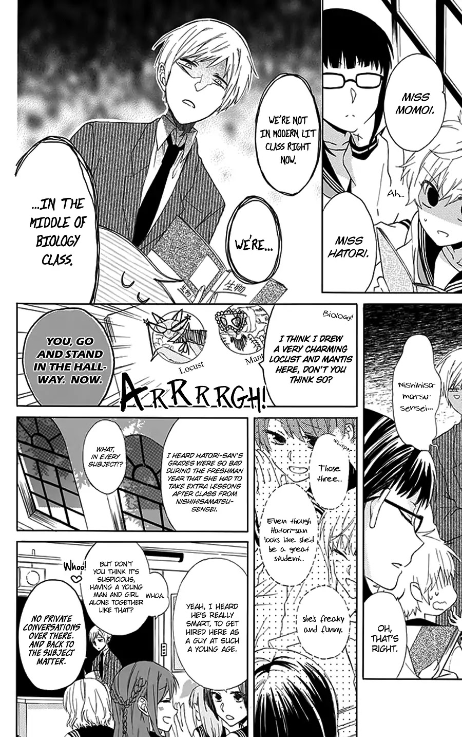 Tsubakisaka Tricolor Chapter 3 page 6 - Chapter 3