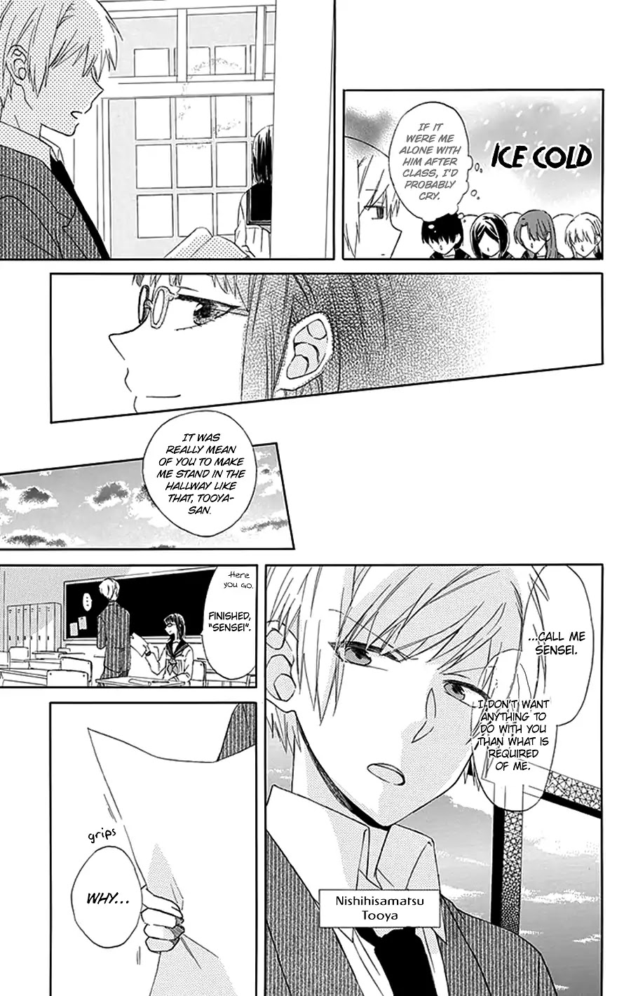 Tsubakisaka Tricolor Chapter 3 page 7 - Chapter 3