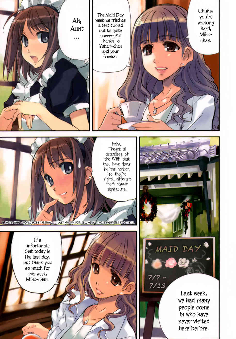 Tsubame - Hidamari Shoujo Kikou Chapter 10 page 4 - Chapter 10: The Maid and the Western-style House. Kobe
