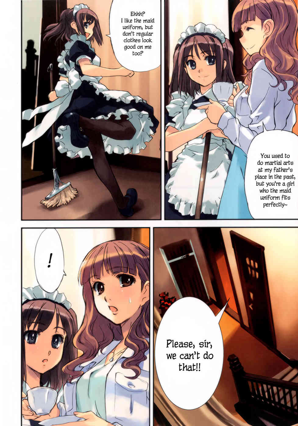 Tsubame - Hidamari Shoujo Kikou Chapter 10 page 5 - Chapter 10: The Maid and the Western-style House. Kobe