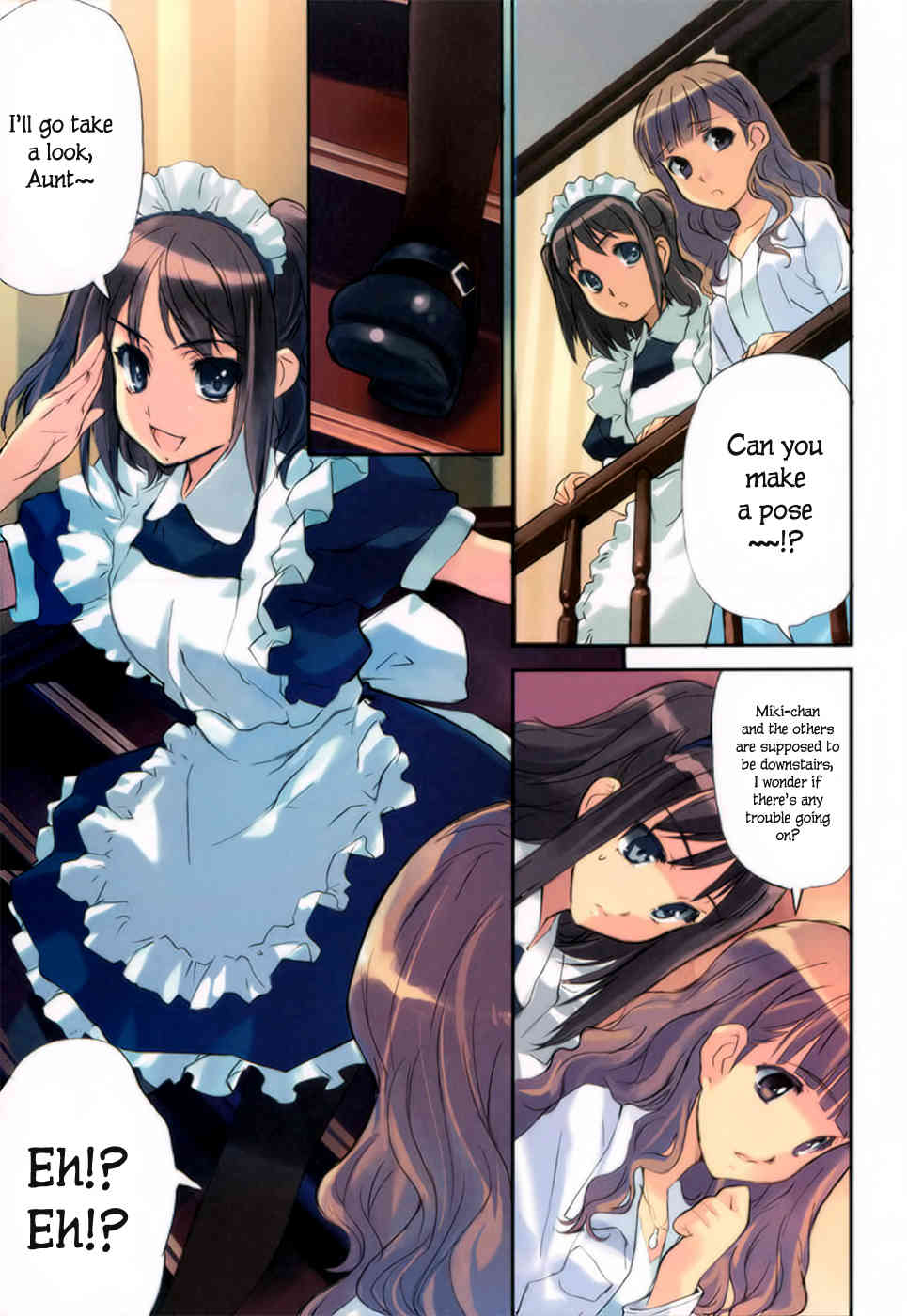 Tsubame - Hidamari Shoujo Kikou Chapter 10 page 6 - Chapter 10: The Maid and the Western-style House. Kobe