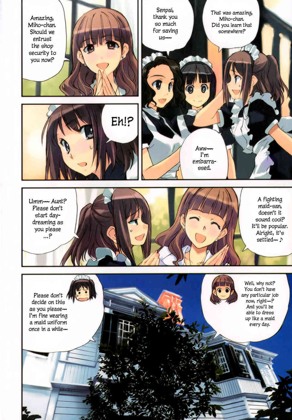 Tsubame - Hidamari Shoujo Kikou Chapter 10 page 9 - Chapter 10: The Maid and the Western-style House. Kobe