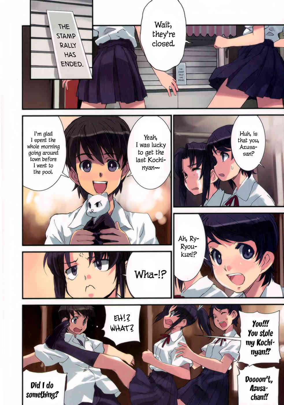 Tsubame - Hidamari Shoujo Kikou Chapter 11 page 9 - Chapter 11: Summer Sky RUNRUN Girl (Beginning). Kouchi 1