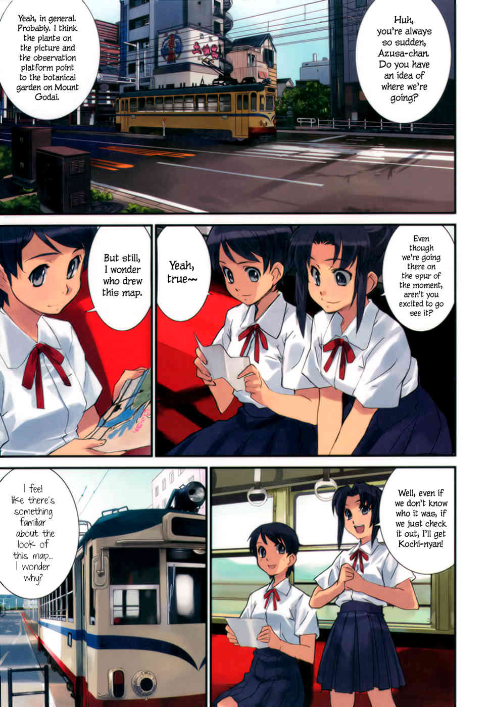 Tsubame - Hidamari Shoujo Kikou Chapter 12 page 6 - Chapter 12: Summer Sky RUNRUN Girl (Conclusion). Kouchi 2